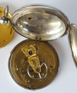 Robert Moir Silver fuse lever pocket watch - Image 4