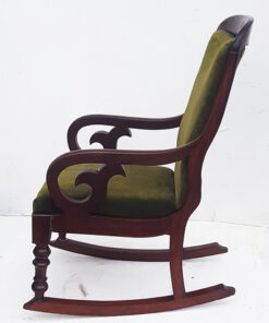 Victorian mahogany rocking chair