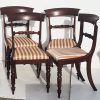 Four William IV dining chairs