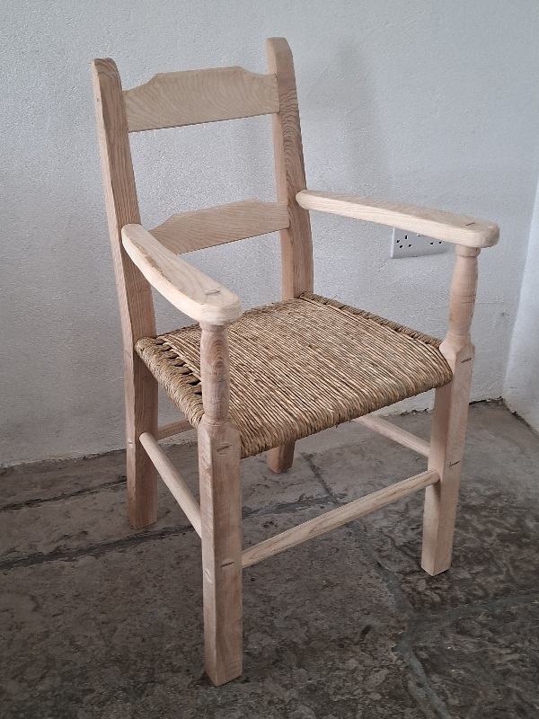 Irish sugan armchair
