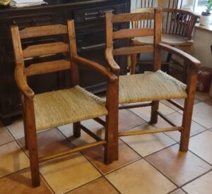 irish sugan armchair